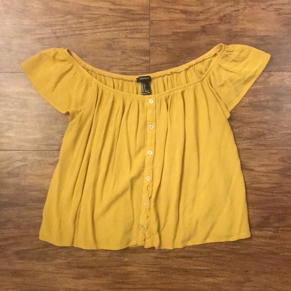 Off the Shoulder Top - Forever 21, Size Small - Picture 1 of 3